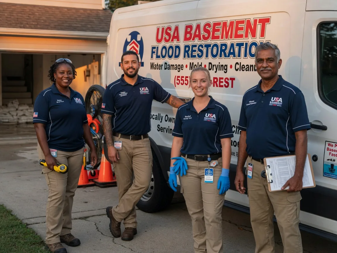 Basement Flood Cleanup company in Eros, LA
