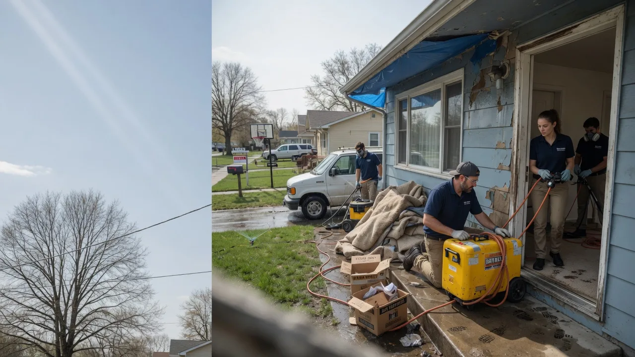 Basement Flood Cleanup in Eros, LA near me